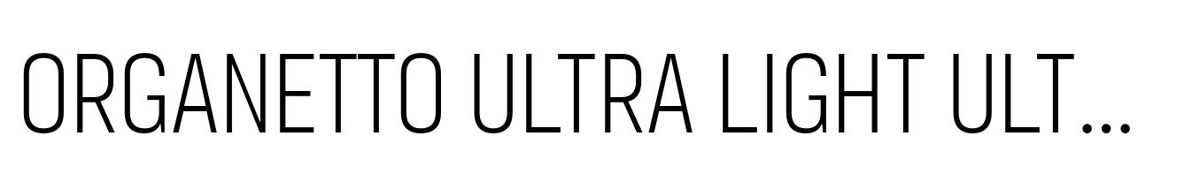 Organetto Ultra Light Ultra Cnd